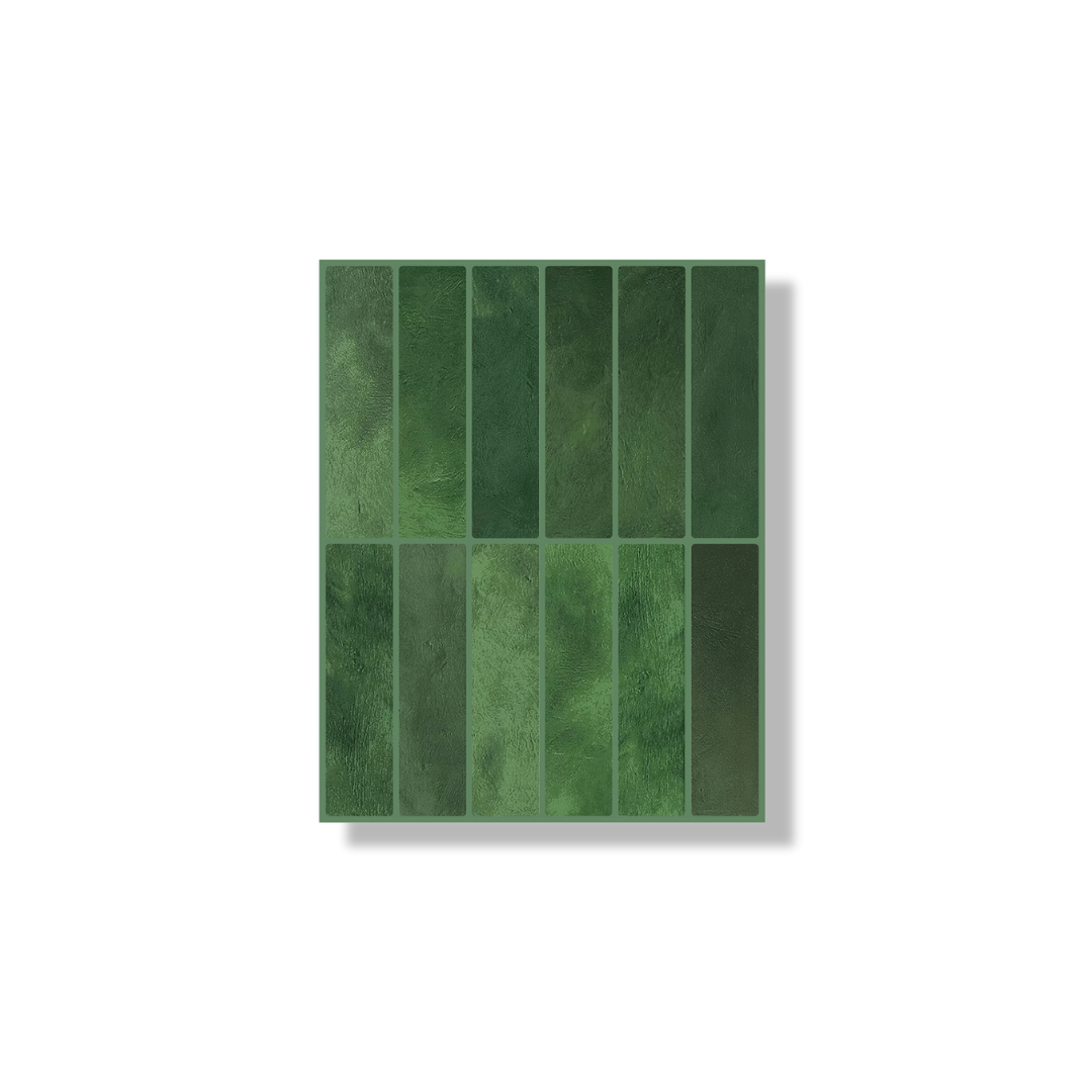 Adhesive tile Mossy Green 2.3mm