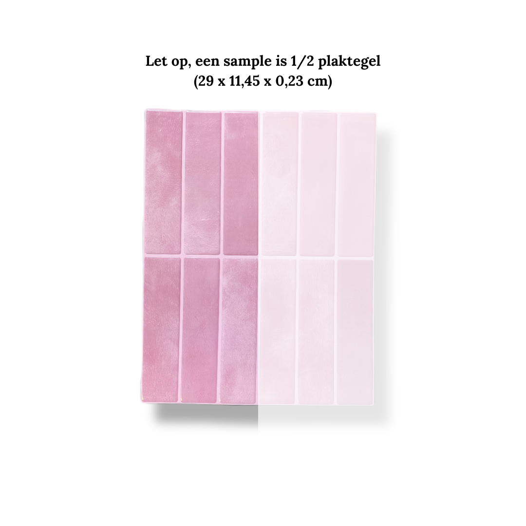 Adhesive tile Rose bliss oblong 1mm