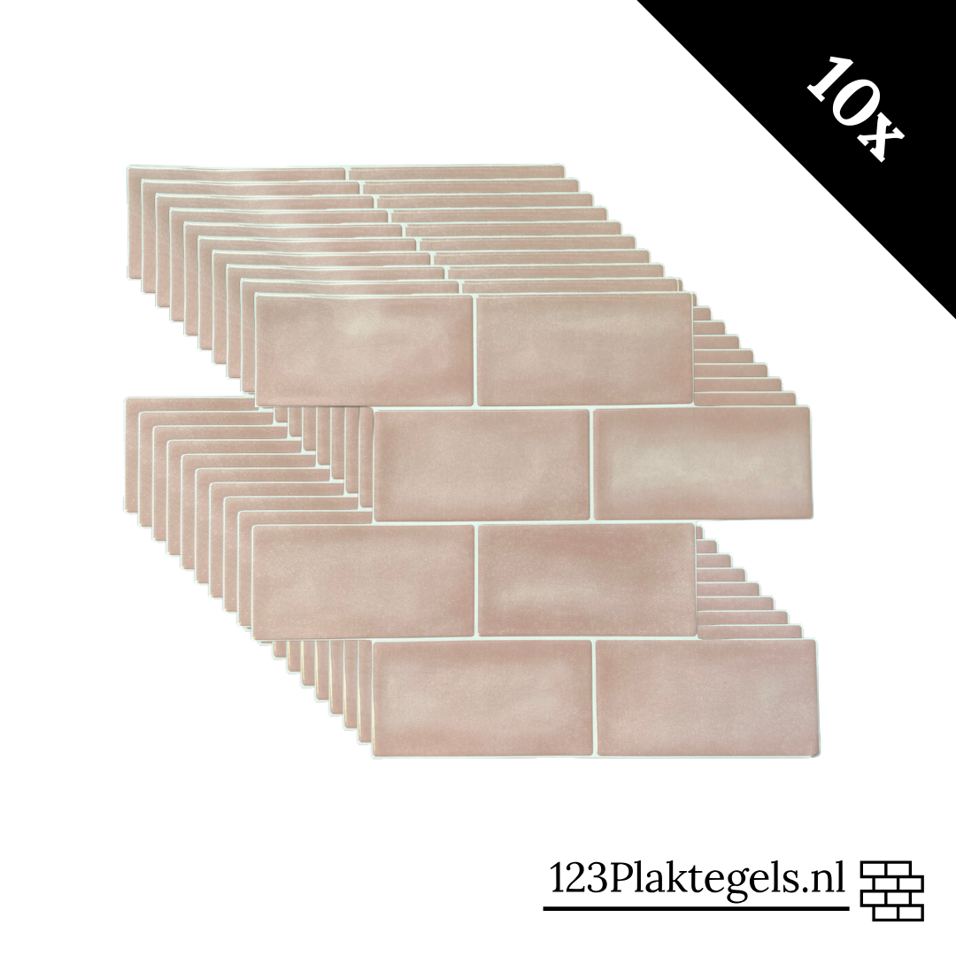 Adhesive tile Rose Glow 2.3mm