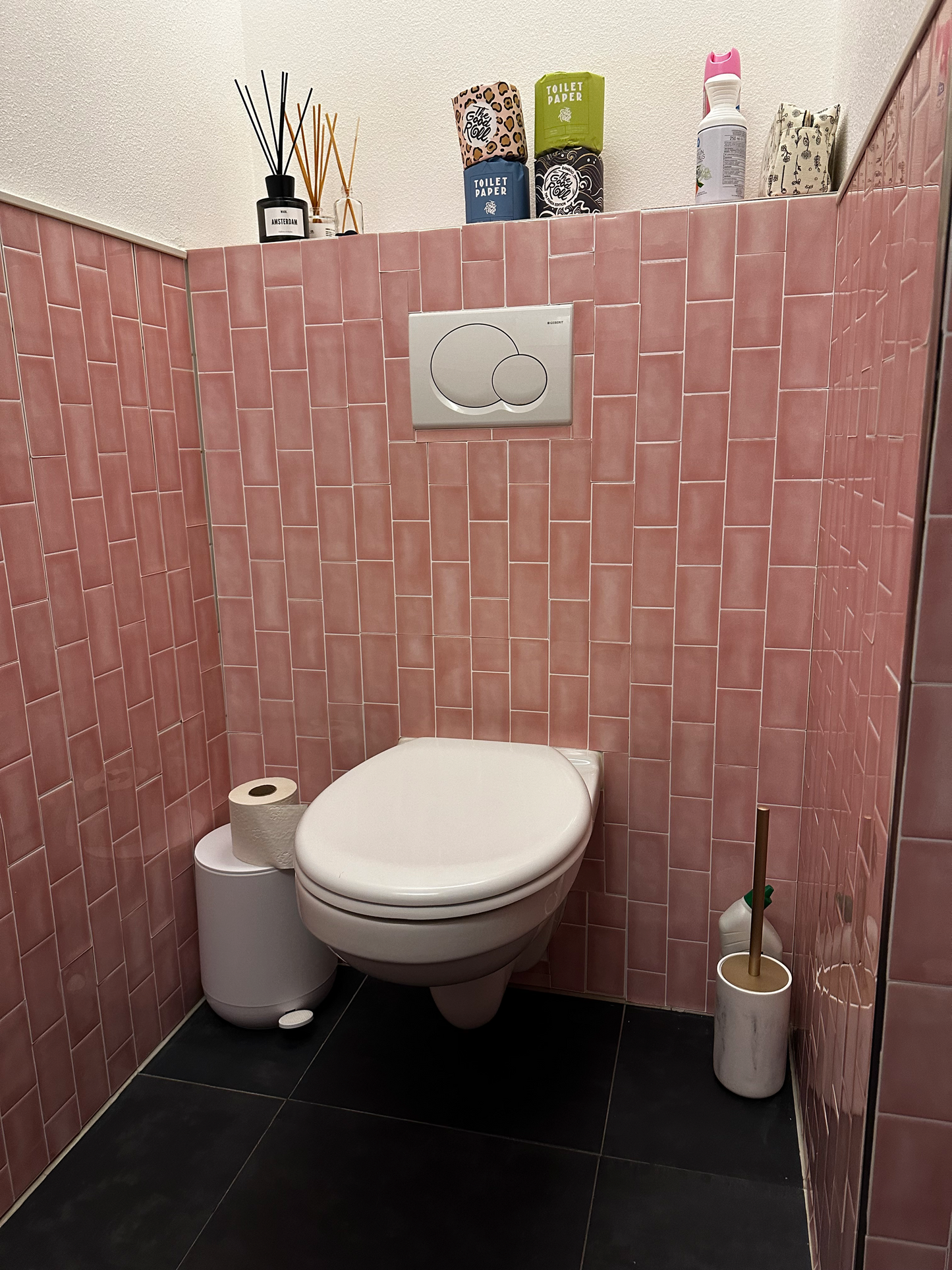 Adhesive tile Rose Glow 2.3mm