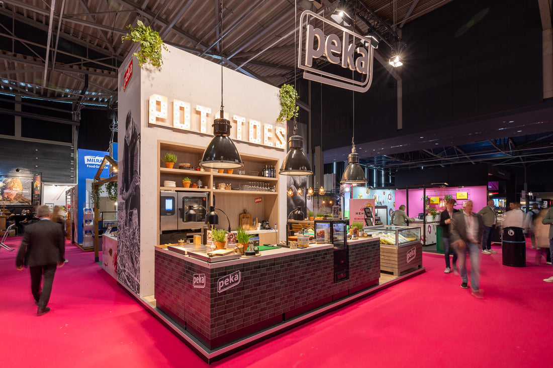 Hoe Onze Evergreen Elegance Plaktegels de Show Stalen op de Beurs
