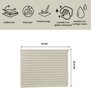 Adhesive tile Rose glow chevron 1mm