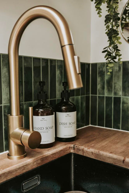 Adhesive tile Mossy green oblong 1mm