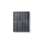 Black mist adhesive tile, oblong, 1mm
