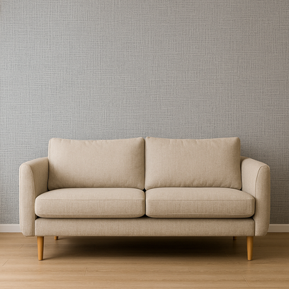 Self-adhesive wallpaper - Linen grey