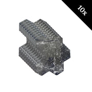 HexaLux black adhesive tile 2.3mm