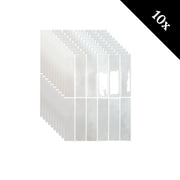 Adhesive tile Rose glow oblong 1mm