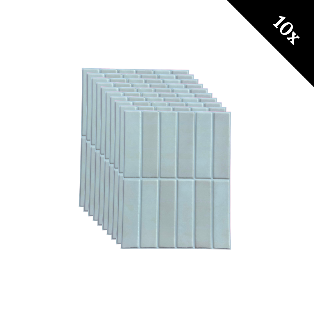 Adhesive tile Rose glow chevron 1mm