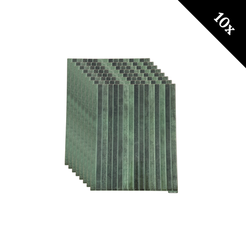 Adhesive tile Rose glow chevron 1mm