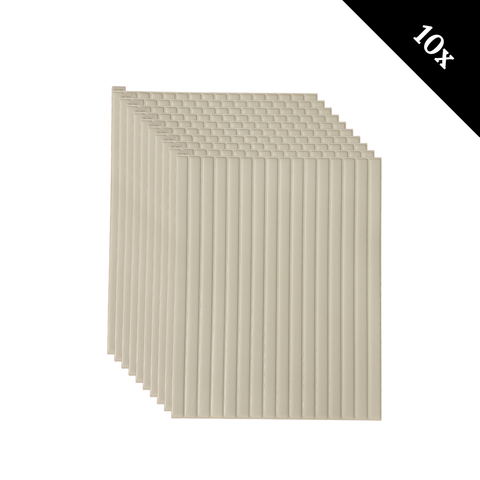 Adhesive tile Rose glow chevron 1mm