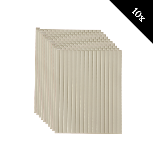 Adhesive tile Rose glow chevron 1mm