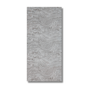Beton cire look grijs wandpaneel op witte achtergrond
