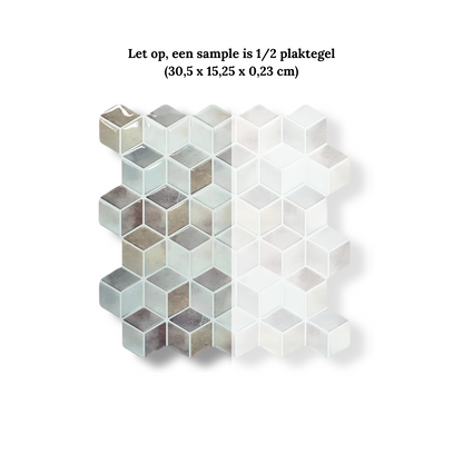 Adhesive tile cubique vision 2.3mm