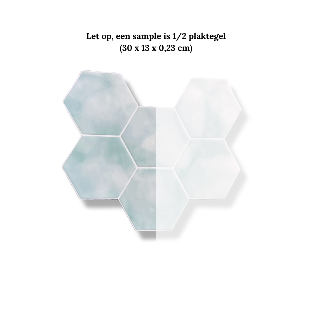 Adhesive tile hexalux blue bébé 2.3mm