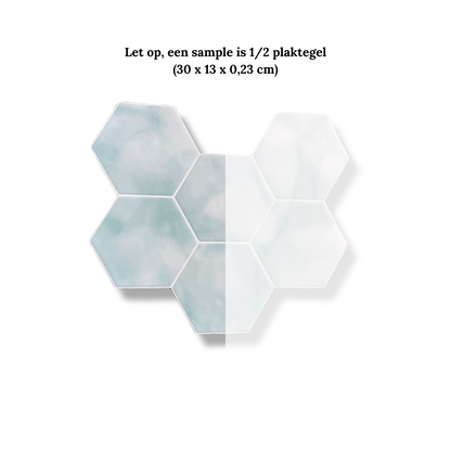 Adhesive tile hexalux blue bébé 2.3mm