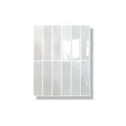 Adhesive tile Rose glow oblong 1mm