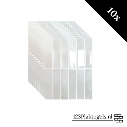 Adhesive tile Rose glow oblong 1mm