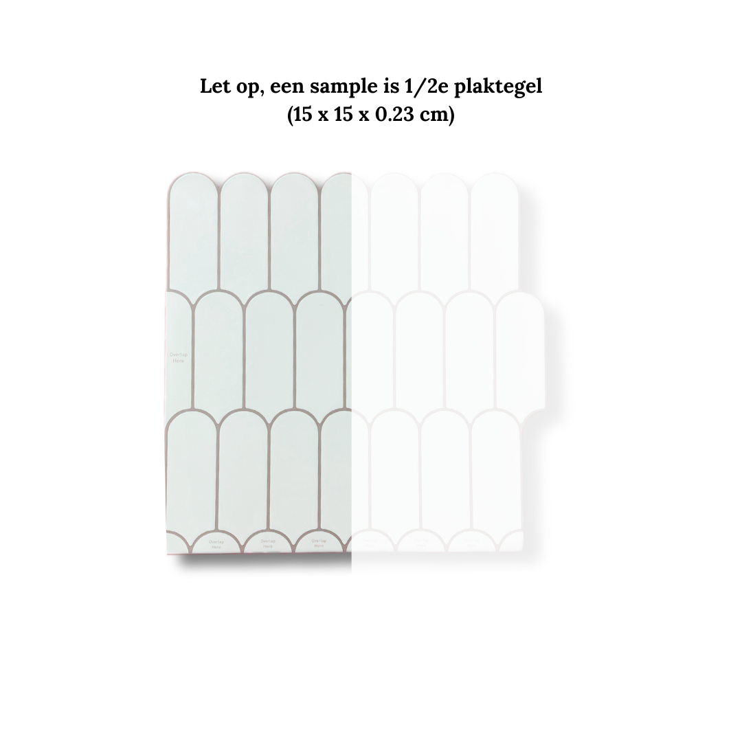 Adhesive tile Rose glow chevron 1mm