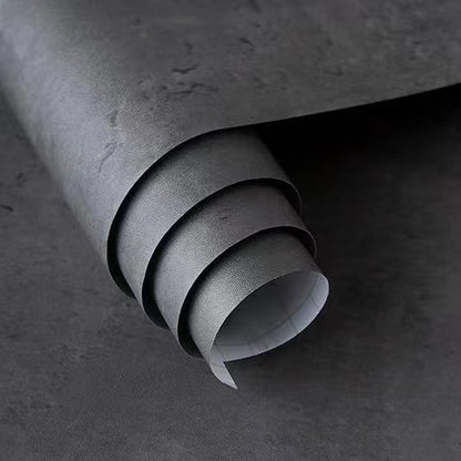 Self-adhesive wallpaper - Concrete look dark grey wash