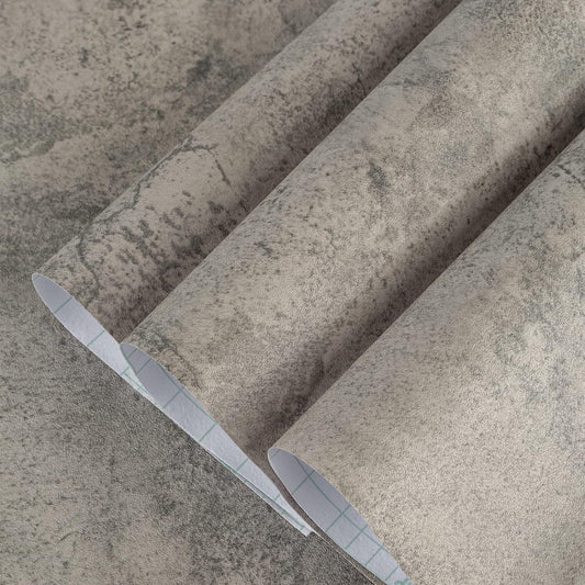 Self-adhesive wallpaper - Concrete look grey wash
